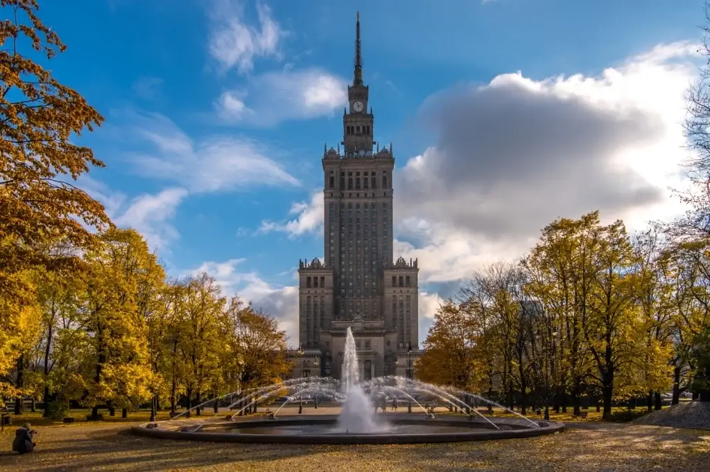 Warszawa Pałac Kultury i Nauki